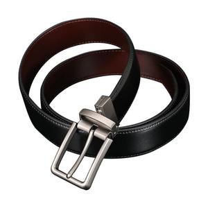 Cinturón de Cuero para Hombre, Casual, de Piel de Vaca, Hebilla de Acero, Color Personalizado, Alta Calidad, Longitud Ajustable, Ecológico, 3.0CM - Product Image 1