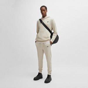 Custom Branding Men's Tracksuit Cotton Blend Hoodies Pullover Jogger Casual Activewear With Front Logo Factory Supplier - Product Image 2
