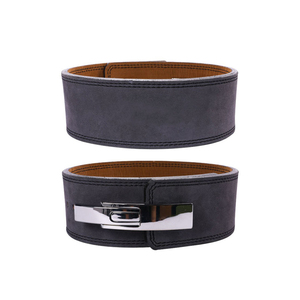 เข็มขัดยกน้ำหนักหนังพรีเมียม พร้อมหัวเข็มขัดแบบปรับได้ ดีไซน์คันโยก ระบายอากาศได้ดี ใช้ได้ทั้งชายและหญิง โครงสร้างแข็งแรงทนทาน - Product Image 1