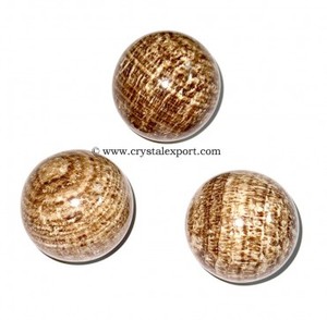 Venta al por mayor hermosa alta calidad 40-50mm crisocola esfera bola tallada ágata piedra preciosa del mercado de la India - Product Image 4