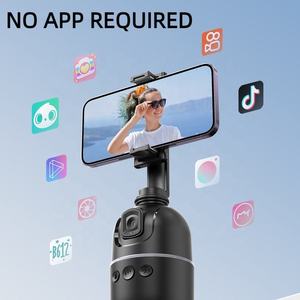 Nouveauté : <span class=keywords><strong>Stabilisateur</strong></span> Gimbal Intelligent P03 avec Suivi Automatique du Visage par IA pour Appareil Photo et Téléphone Portable - Product Image 5
