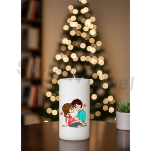 Velas Decorativas en Forma de Pilar, Opción de Decoración para el Hogar, Bodas, Navidad, Pascua, Cumpleaños y San Valentín - Product Image 2