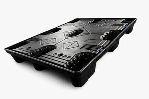 Caja de Plástico Apilable de Alta Resistencia HDPE con Tapa y Palet para Almacenamiento Industrial, Manejo en 4 Direcciones - Product Image 4