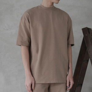 เสื้อยืดทรงหลวมใส่สบายสำหรับฤดูร้อน ผ้าฝ้าย ทรงโอเวอร์ไซส์ ใส่ได้ทั้งชายและหญิง - Product Image 4