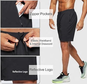 Shorts Deportivos Casuales de Verano para Hombre al por Mayor, Shorts con Cordón Ajustable, de Secado Rápido, Transpirables, para Gimnasio, Entrenamiento - Product Image 5