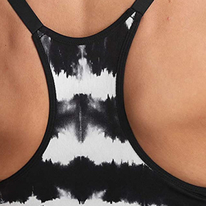 Ensemble soutien-gorge de sport à maintien élevé et short de sport personnalisés à transfert thermique, dos croisé, respirant, pour yoga, course et entraînement - Product Image 4