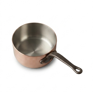 Copper Plated Sauce <b>Pan</b> with <b>Pot</b> Cover Interior <b>Induction</b> Cooker Compatible Portable Durable Sauce <b>Pans</b> - Product Image 3
