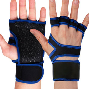 Nouveaux gants de musculation unisexes à la mode, avec support pour les poignets, imperméables, antidérapants, protection UV, extensibles, légers, pour la salle de sport - Product Image 1
