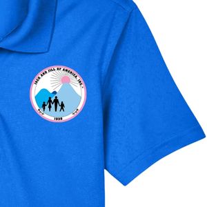 เสื้อโปโลปักลายแจ็คแอนด์จิลสำหรับสุภาพสตรี แขนสั้น ติดกระดุม ผ้าฝ้ายระบายอากาศ ชุดลำลอง ชุดทำงาน คอปกคลาสสิก - Product Image 5