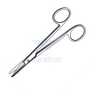 Tijeras Quirúrgicas Spencer de 12 cm / 4-3/4 Pulgadas, Rectas, de Acero Inoxidable de Precisión, Instrumento Médico para Suturas - Product Image 5