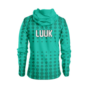 Chaqueta Cortavientos con Capucha Personalizada para Hombre, Estilo Urbano para Primavera, Cierre de Cremallera, Ecológica, Impermeable, Antibacteriana, 100% Nailon - Product Image 3
