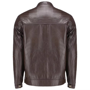 Waterproof Racing Motor <b>Bike</b> Leather <b>Jackets</b> Leather <b>Jacket</b> Custom Winter Motorcycle Leather Full Sleeves Professional Hot Sale - Product Image 3