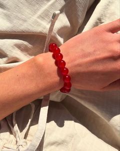 Handmade Trendy Resin <b>Bead</b> <b>Bracelet</b> Elastic Handmade <b>Charm</b> Jewelry Gift for Women Wholesale Style - Product Image 5