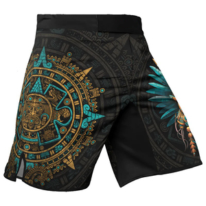 Shorts de combat MMA personnalisés en Spandex/Polyester, respirants, séchage rapide, unisexe, pour adultes, Muay Thai, UFC, entraînement de boxe, OEM ODM - Product Image 1
