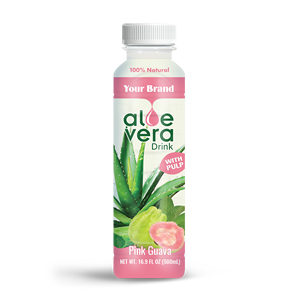 Vietnam Pineapple Flavored Aloe Vera 500ml PET Wide <b>Bottle</b> OEM ODM Private Label Fruit & Vegetable Juice Beverage Packaging - Product Image 2