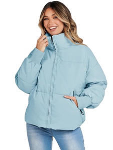 Nouvelle collection de vestes bouffantes respirantes avec logo personnalisé Manteau pour femmes avec design réversible grande taille - Product Image 3