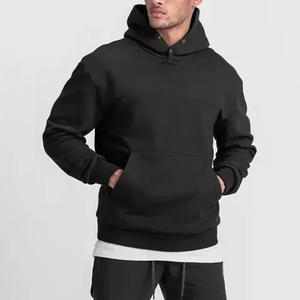 Sweat à capuche unisexe personnalisé coupe classique avec broderie, cordon de serrage et doublure – Coton/Polyester/Spandex/Laine - Product Image 2