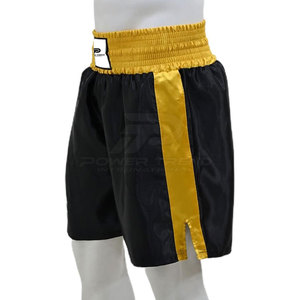 Custom Design Sportswear Manufacturer Professional <b>Athletes</b> Boxing Shorts Front 100% Polyester Breathable Quick Dry Fabric - Product Image 5