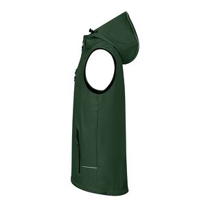 Men's Casual <b>Lightweight</b> Breathable Soft Shell Work Vests Green Color Sleeveless Winter Wear Adult's Sporty Hiking <b>Gilets</b> - Product Image 4