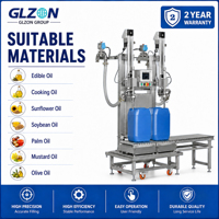 Machine de remplissage d'huiles comestibles pour bidons et bouteilles, idéale pour l'huile de cuisson, l'huile végétale et l'emballage de liquides