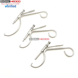Orthopedic Manual Pointed <b>Drill</b> <b>Guide</b> High Quality Stainless Steel C Type Aiming Device Reusable Veterinary Osteosynthesis - Product Image 2