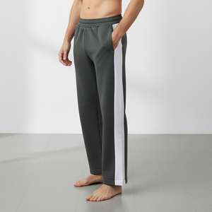 OEM/ODM Customized Canvas Jogger <b>Winter</b> Casual Heavyweight Anti-Wrinkle Baggy Men's Sweatpants Custom DTF Printed Logo 100% - Product Image 5