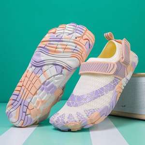 Chaussures de plongée pieds nus à cinq doigts ROWOO unisexes - Respirantes, antidérapantes, anti-coupures pour la natation, le canyoning et l'utilisation en extérieur sur la plage - Product Image 4