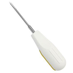 Luxating Elevator Dual Edge 5x3mm <b>Silicone</b> Handle Dental Extraction Instrument Stainless Steel Root Elevator <b>Tool</b> - Product Image 3