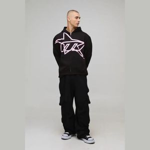 เสื้อฮู้ดดี้แบบมีฮู้ด ผลิตตามสั่ง ขายส่งจากโกดัง ผลิตจากวัสดุผสมฝ้ายและโพลีเอสเตอร์ เป็นมิตรต่อสิ่งแวดล้อม ระบายอากาศได้ดี เหมาะสำหรับผู้ชายและผู้หญิง - Product Image 1