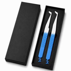 แหนบต่อขนตา Morje Surgical Blue สแตนเลสสตีล ปลายเรียบ ดีไซน์แม่นยำ ขนาด 10 มม. สำหรับต่อขนตา - Product Image 5