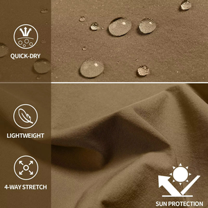 Pantalones Cortos de Senderismo para Hombre, Diseño Moderno, 92% Poliéster, 8% Elastano, Tejido de Secado Rápido, Precio Bajo, Proveedor Mayorista OEM - Product Image 6