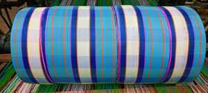 Eco Friendly Recycled Woven <b>Fabric</b> Roll Striped Pattern Durable Material for Shopping Bags Tote Carry Textile Use - Product Image 4