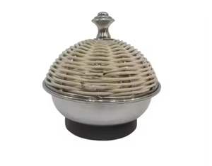 Recipiente para Calentar Comida Tipo Buffet, de Acero Inoxidable Chapado en Oro de Lujo, con Soporte, para Servir en Hoteles y Eventos - Product Image 3