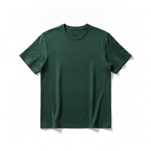Camiseta de entrenamiento para hombre de marca privada, top de gimnasio antibacteriano, ropa deportiva de punto sin costuras, proveedor al por mayor de camisetas de entrenamiento. - Product Image 1