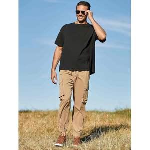 Pantalones Joggers Cargo Casuales Personalizados para Hombre, Pantalones Deportivos Ajustados con Cintura Elástica y Cordón, con Bolsillos para Actividades al Aire Libre - Product Image 6