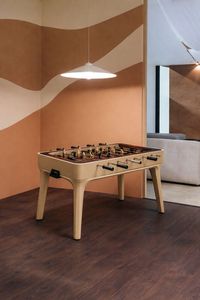 Compre la Mesa de Futbolín Negroni de ARGMAC, Tapizada en Cuero, Diseño Moderno y de Lujo para Interiores, Personalizable para el Hogar o Club - Product Image 4