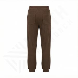 Pantalones de correr de pierna recta para hombre, pantalones de pana de pierna recta con cordón en la cintura, pantalones de jogging personalizados, pantalones de chándal de gran tamaño para hombre, Invierno - Product Image 3