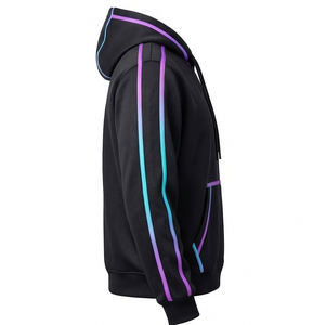 Sudadera con Capucha Sublimada Personalizada de Lujo, Sudadera Gráfica con Estampado 3D, Sudadera de Forro Polar Grueso para Hombre, Ropa Urbana, Servicio de Marca - Product Image 4