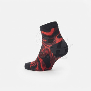 Chaussettes courtes à séchage rapide, douces, extensibles, modernes, décontractées, respirantes, avec motifs artistiques frais - Product Image 5