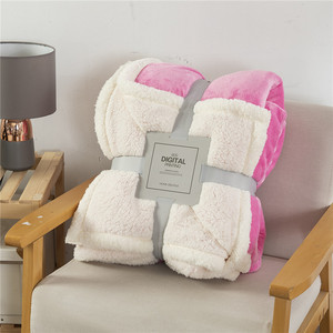 Plaid en polaire sherpa super doux double couche - Product Image 4