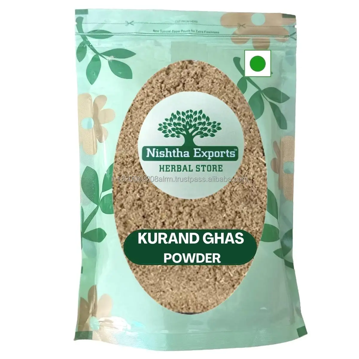 Kurand Grass in polvere Bahu Fali Kurand Ghas polvere Bahuphali essiccato erba grezza per il commercio all'ingrosso 100% puro valore nutritivo usi medicinali