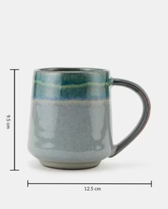 Hand-Made <b>Ceramic</b> Mug Wabi-Sabi Design Matte Finish Solid Color Home Use - Product Image 2