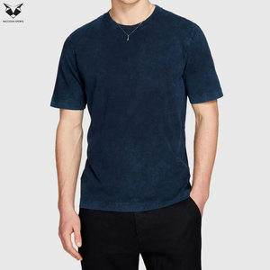 T-shirts décontractés unis, très demandés, personnalisables, nouvelle collection, effet délavé à l'acide - Product Image 5