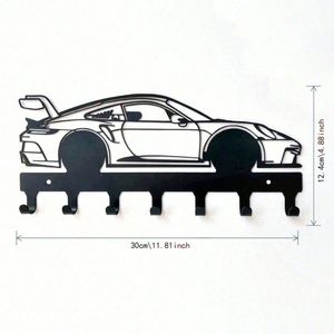 Set Portachiavi e Supporto da Parete CIFbuy Racing Car per Organizzazione Chiavi e Decorazione Casa con Servizio di Ritiro - Product Image 4