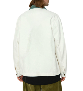 Durable Style <b>Canvas</b> <b>Work</b> <b>Jacket</b> Industrial Grade Cotton With Multi Pocket And Logo Printing - Product Image 4