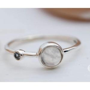 Anillo de Plata 925 Vintage con Amatista en Engaste de Bisel, Joyería Cristiana de Moda para Bodas, Uso Diario Unisex, Certificado por Jaura Jewels - Product Image 2