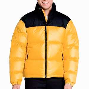 Best Quality Customized Puffer Hoodie and <b>Jacket</b> for Men and Women Stand Collar Winter Season Accessory - Product Image 2