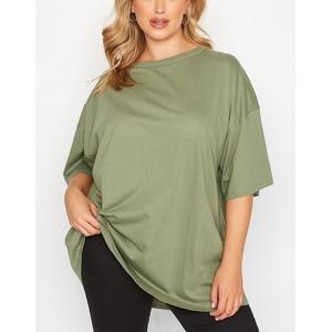 Nueva Llegada, Venta Caliente de Fábrica, Camiseta Clásica de Verano para Mujer, Talla Grande, Estampado Personalizado, Manga Corta, 100% Algodón Puro, Proveedor de BD - Product Image 1