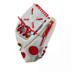 Gants de baseball marron avec logo personnalisé, très demandés, gants professionnels en cuir pour adultes pour baseball et softball, service OEM - Product Image 3