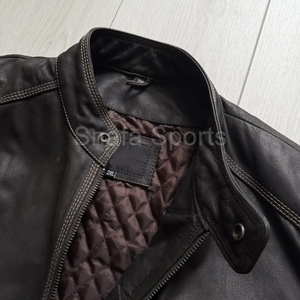 2026 Women's Motorcycle Jacket Real Leather Autumn Winter Waterproof Windproof Customizable Street Wear Leather Jackets - Product Image 2